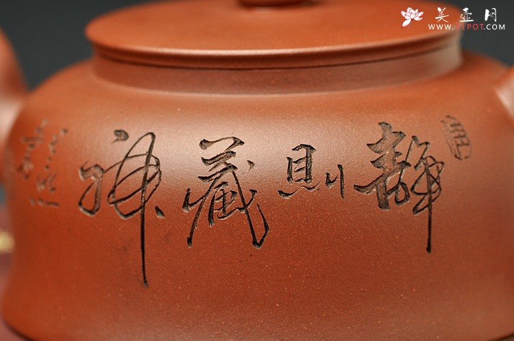 紫砂壶图片：小中见大 新作无极 简练圆器  精工细致  - 美壶网