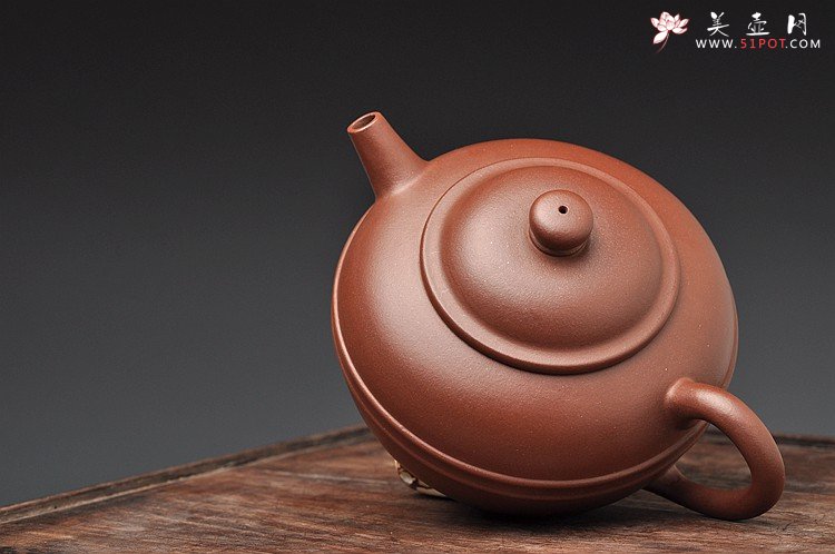 紫砂壶图片：潘小东全手新作 追慕古韵  明式腰线  - 美壶网