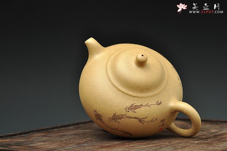 紫砂壶图片：上善若水之玉乳 - 美壶网