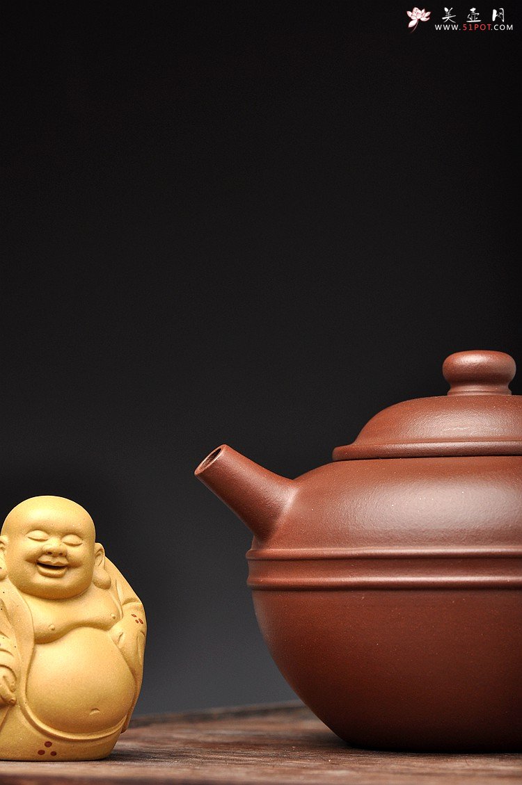 紫砂壶图片：潘小东全手新作 追慕古韵  明式腰线  - 美壶网