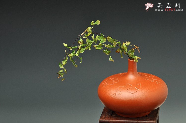 紫砂壶图片：文房雅玩之小花瓶 造型可爱新颖~ 均是单个~ - 美壶网