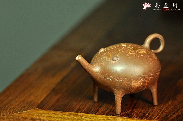 紫砂壶图片：全手工茶宠 文房水注~ 独角兽和短嘴小猪~ - 美壶网