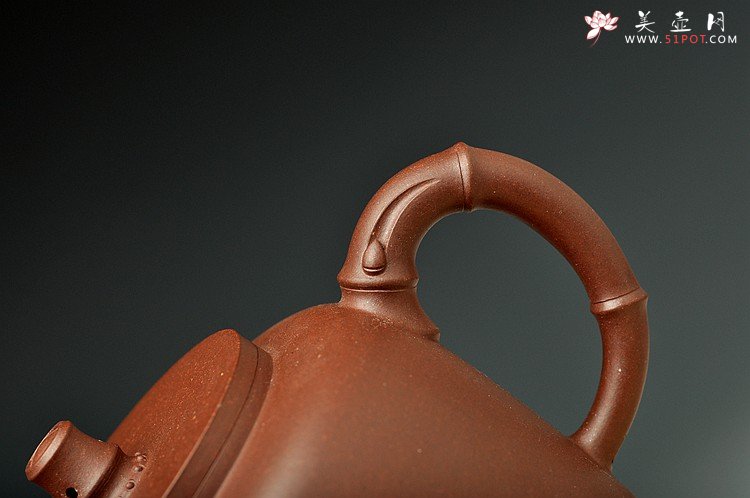 紫砂壶图片：清秀俊雅 简练大方 剑流清竹 - 美壶网