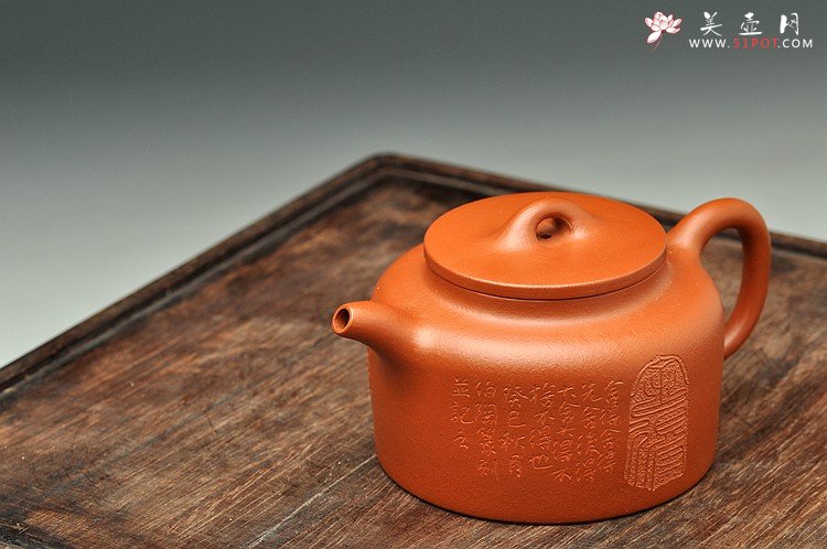 紫砂壶图片：端庄周正  静心之作  全手舍得井栏  - 美壶网
