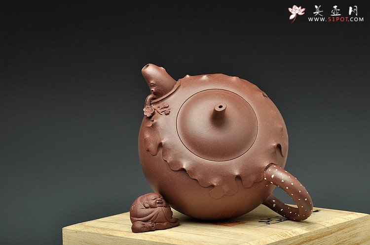 紫砂壶图片：蔡一强新作和合 造型新颖 送礼佳作 - 美壶网