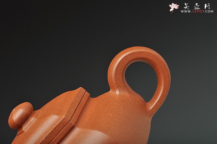 紫砂壶图片：线条清晰，块面挺快 全手藏六方  - 美壶网