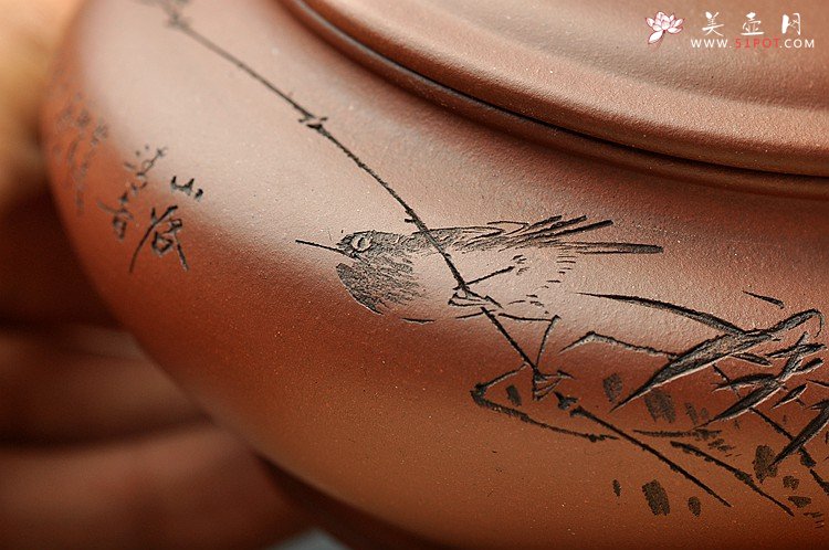 紫砂壶图片：张云熙最新作品 线条流畅 凤鸣 - 美壶网