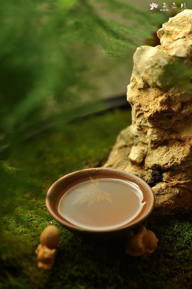 紫砂壶图片：石丁秋韵杯  - 美壶网