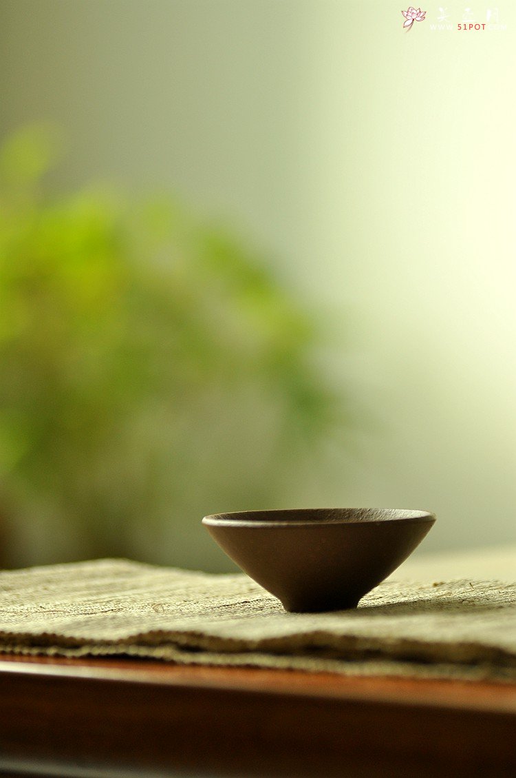 紫砂壶图片：石丁秋韵杯  - 美壶网
