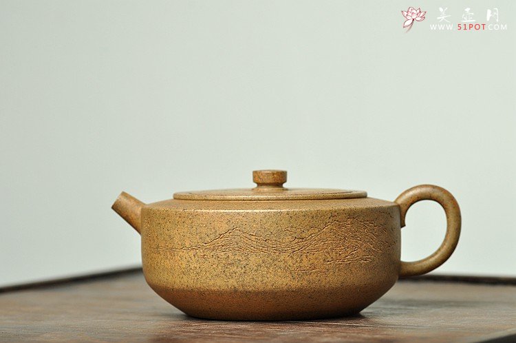 紫砂壶图片：瞿斌原创作品 玉成遗韵 柴窑烧 全手怀璧 古朴拙雅 - 美壶网