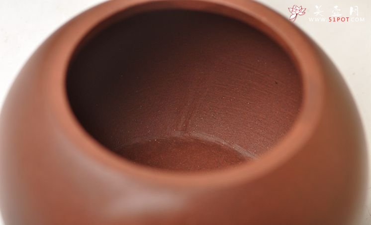 紫砂壶图片：造型饱满圆润 做工精雅 全手工西施 - 美壶网