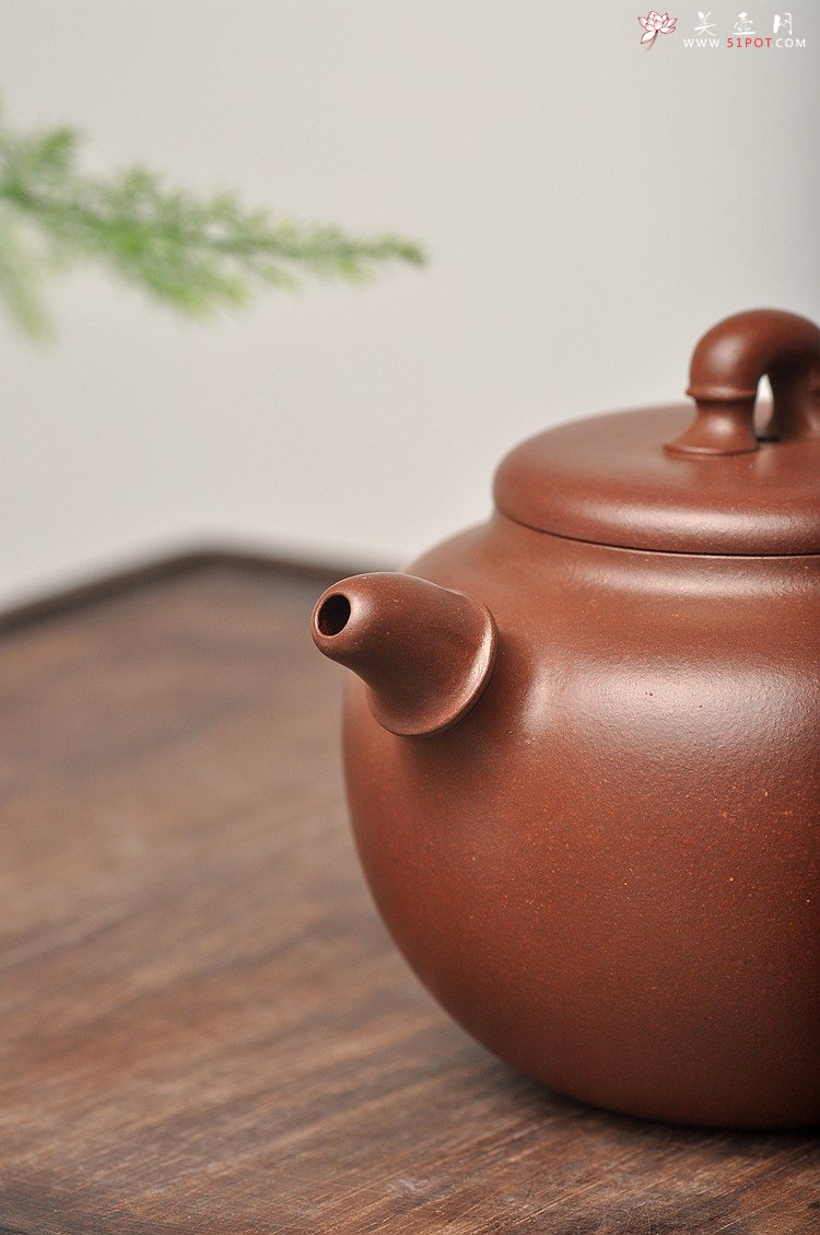 紫砂壶图片：花货实力派潘丹初 沉静秀丽 全手作品 玉竹 飘逸雅致 - 美壶网