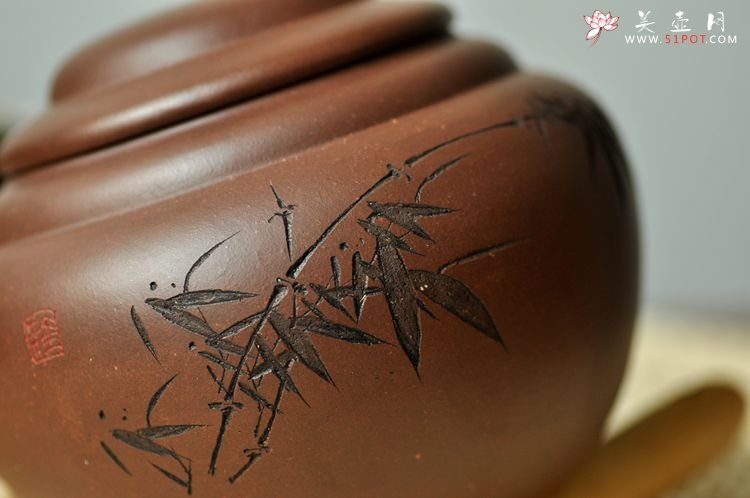 紫砂壶图片：文房茶叶罐  造型新颖 饱满敦厚 传芳 - 美壶网