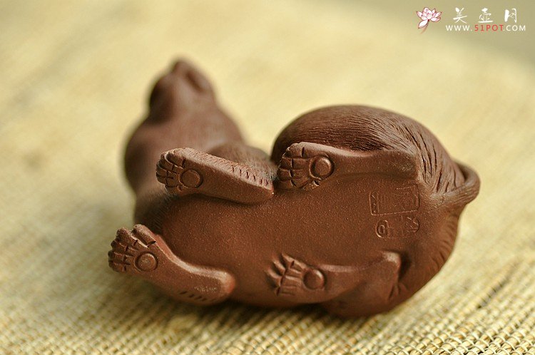 紫砂壶图片：精品拉毛版十二生肖 栩栩如生 做工精细 - 美壶网