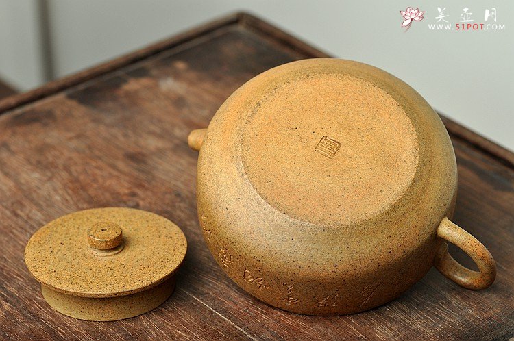 紫砂壶图片：瞿斌原创作品 玉成遗韵 柴窑烧 全手怀璧 古朴拙雅 - 美壶网