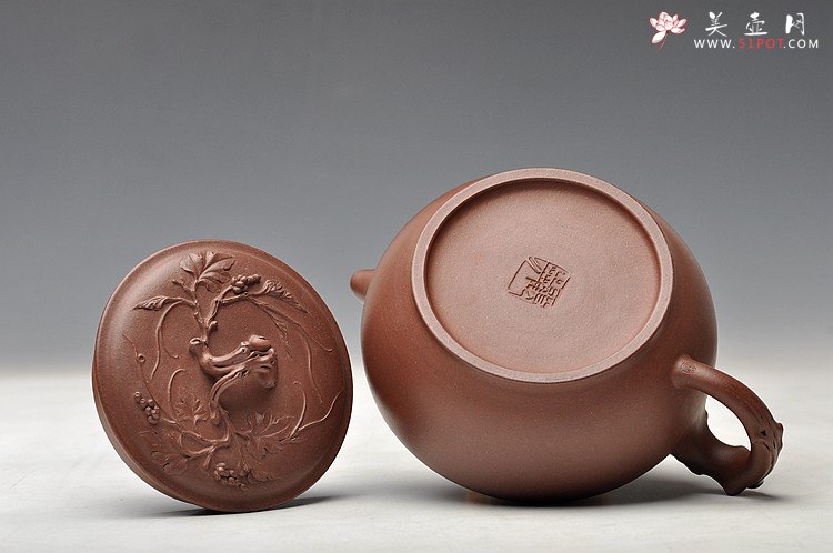 紫砂壶图片：全手硕果~欣赏 - 美壶网