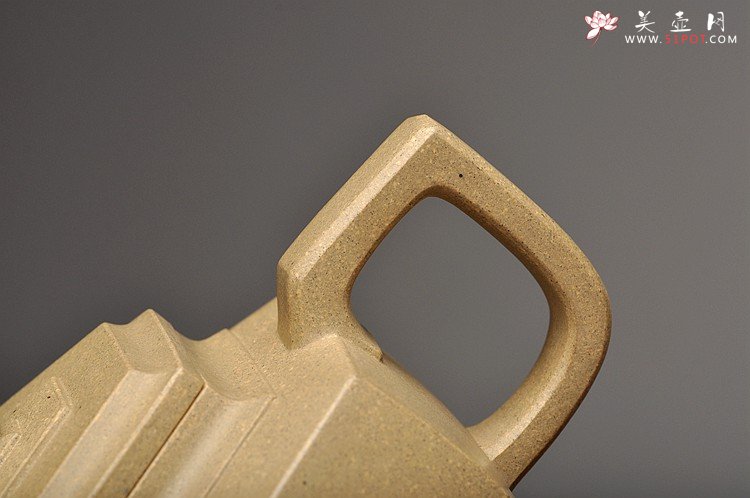 紫砂壶图片：许学军经典代表作 难得好工 精品本绿  全手雪华 - 美壶网