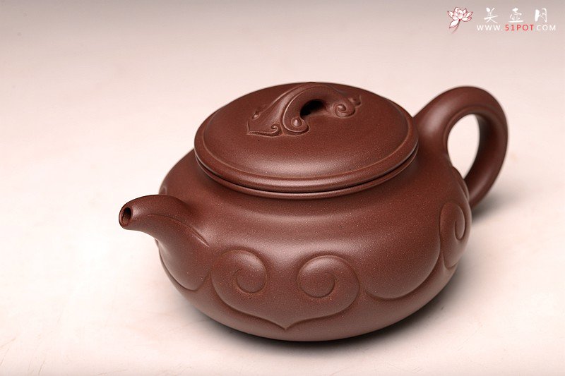 紫砂壶图片：饱满大气 精工典范  称心如意 壶中贵妃 - 美壶网