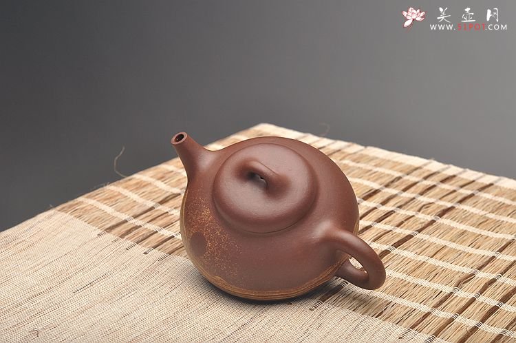 紫砂壶图片：通透绞泥之石瓢 - 美壶网