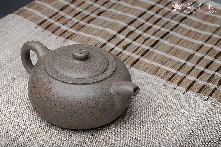 紫砂壶图片：饱满浑厚 生活感悟~ 钱伟刚原创作品 耐品之作 虚极 - 美壶网