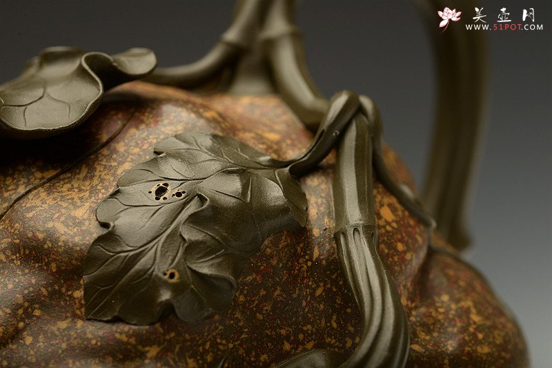 紫砂壶图片：写实风格之田园情趣~ 精品欣赏 - 美壶网