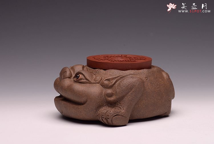 紫砂壶图片：金蟾托 - 美壶网