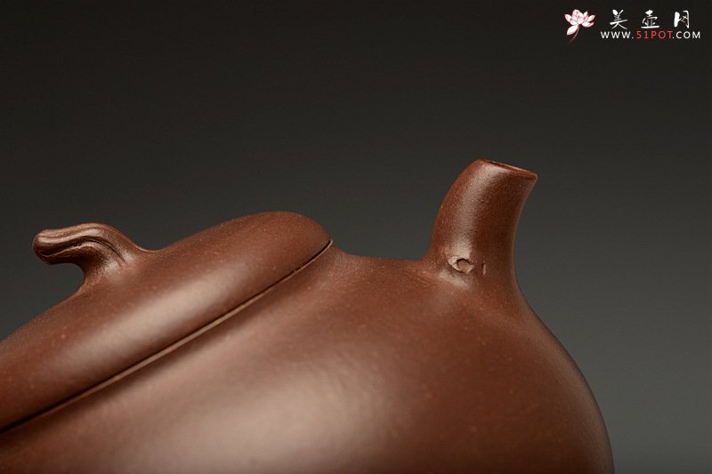 紫砂壶图片：潘丹初力作 简意花货 优美可人寓意吉祥 翠香 - 美壶网