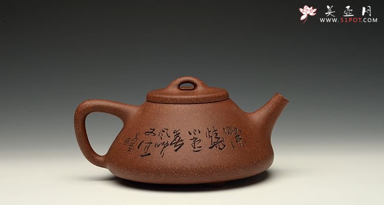 紫砂壶图片：周斌全手演绎 摹古子冶 不一样的风味~ 原矿鱼籽砂 - 美壶网