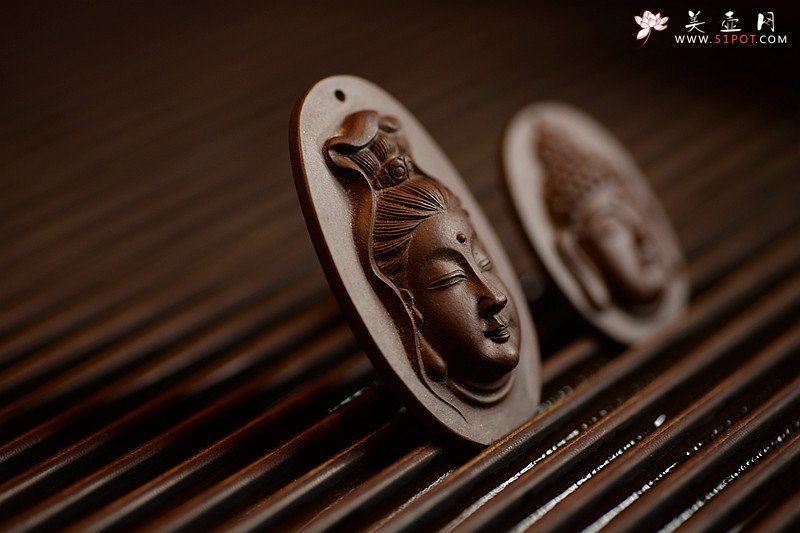 紫砂壶图片：精品紫砂项链坠 车挂  茶宠o(∩_∩)o  做工细致用料讲究真心漂亮~ - 美壶网