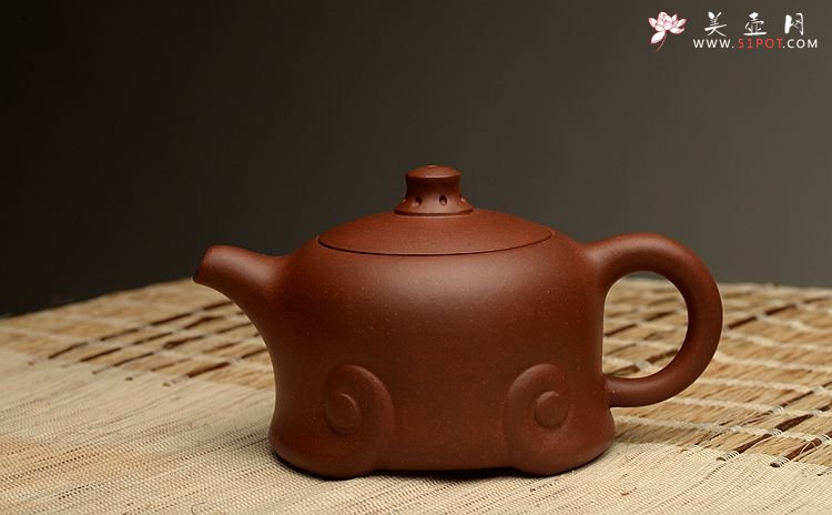 紫砂壶图片：美壶特惠 优质青水泥   如意套壶 - 美壶网
