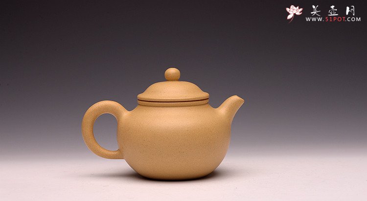 紫砂壶图片：实用有趣 本山绿之全手小莲子 刻绘古朴 - 美壶网