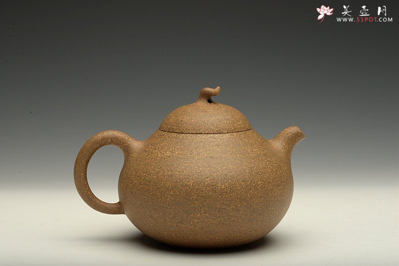 紫砂壶图片：于洪霞全手段泥小梨  仅此一件 小中见大 精气神到位 - 美壶网