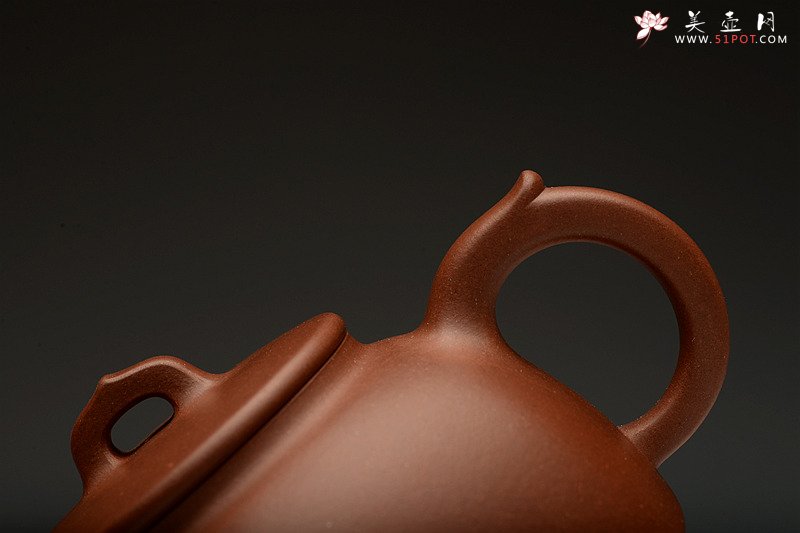 紫砂壶图片：做工精致 寓方于圆  全手六方井栏 - 美壶网