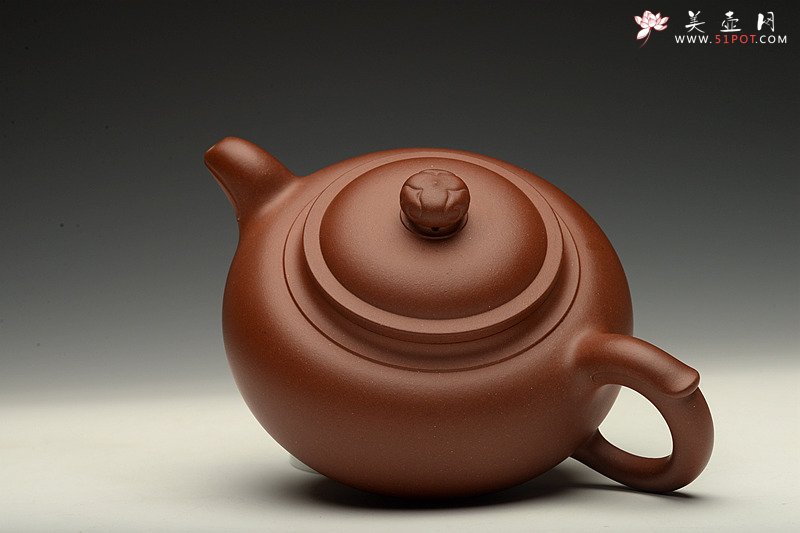 紫砂壶图片：精工实力派储俊伟代表作 厚雅飘逸  全手处处如意 - 美壶网