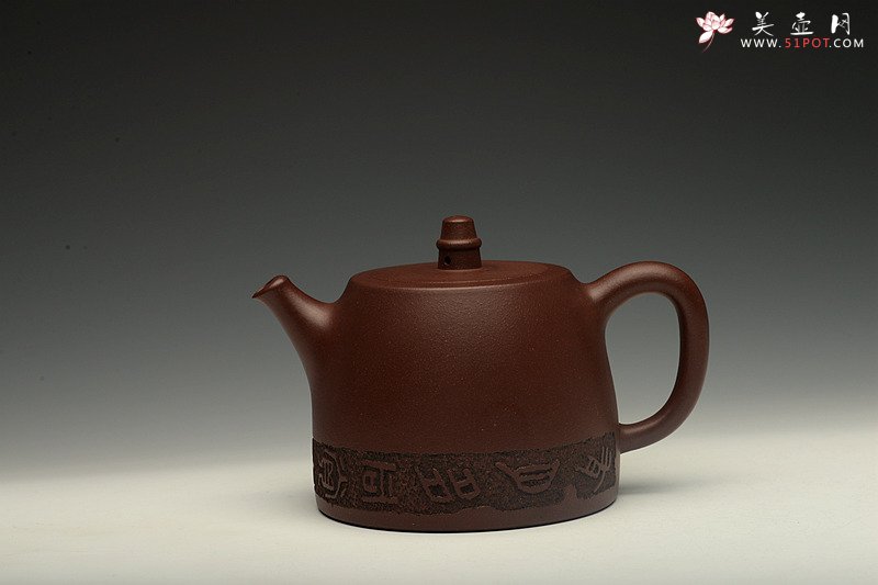 紫砂壶图片：经典作品 精品多细品 全手汉铎 张听刚啄砂装饰 - 美壶网