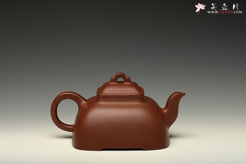 紫砂壶图片：全手工拍打成型 难度极高 孤棱 精工代表作 - 美壶网