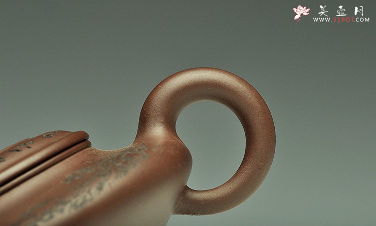紫砂壶图片：虚扁 - 美壶网