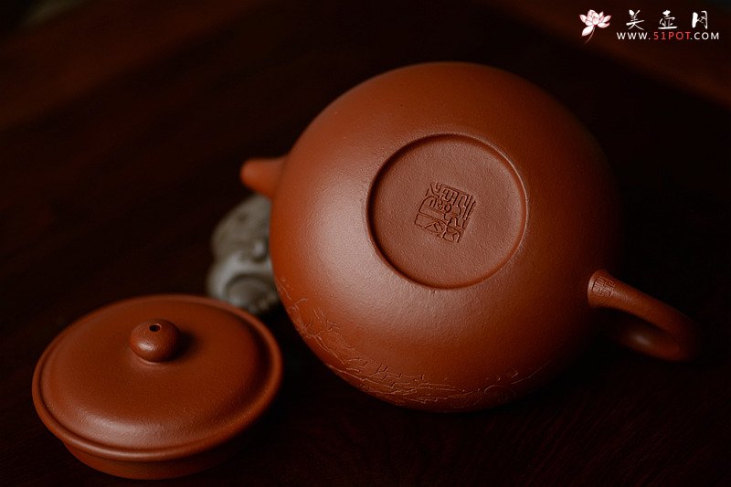 紫砂壶图片：饮者寿 传统经典 仿古 范曾之味~ - 美壶网