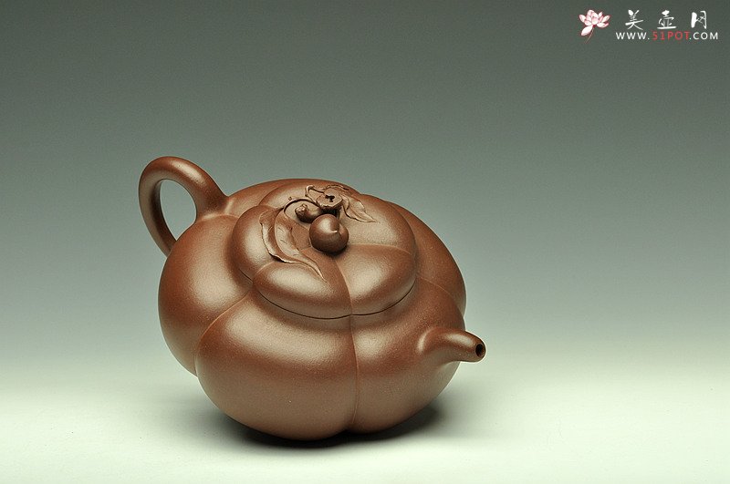 紫砂壶图片：顾正芳新品 高难度精品 饱满大气 全手上合桃 紫砂臻品 值得珍藏~ - 美壶网