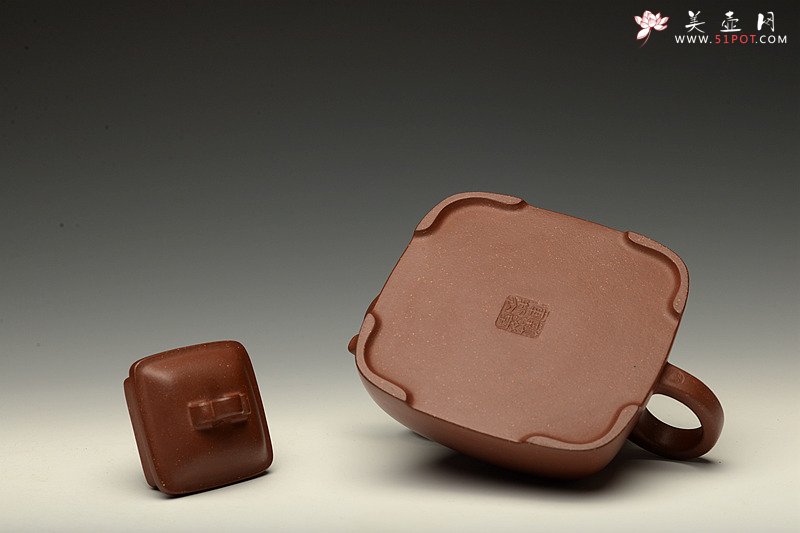 紫砂壶图片：全手工拍打成型 难度极高 孤棱 精工代表作 - 美壶网