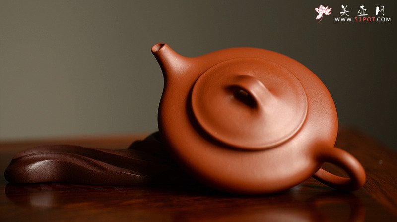 紫砂壶图片：超级实用 绿茶必备o(∩_∩)o  玉扁 优质朱泥 - 美壶网