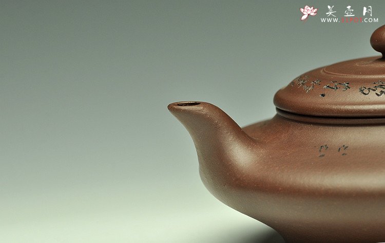 紫砂壶图片：虚扁 - 美壶网