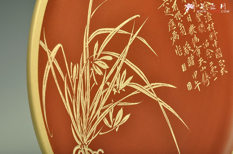 紫砂壶图片：陆轶舟部分挂盘作品欣赏 ~ - 美壶网