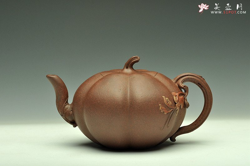 紫砂壶图片：吴震经典作品 南瓜 欣赏 - 美壶网