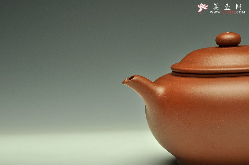 紫砂壶图片：端庄素雅 精工之作 杀茶利器 全手线韵 - 美壶网