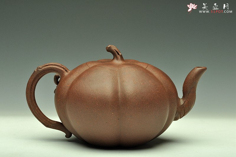 紫砂壶图片：吴震经典作品 南瓜 欣赏 - 美壶网