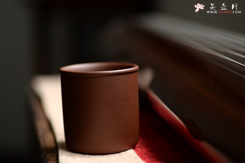 紫砂壶图片：优质纯料 素雅静气~ 斋杯  - 美壶网