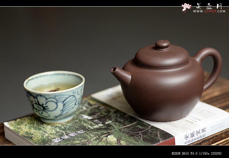 紫砂壶图片：美壶特惠 优质紫泥 厚重古朴 全手明式摹古 - 美壶网