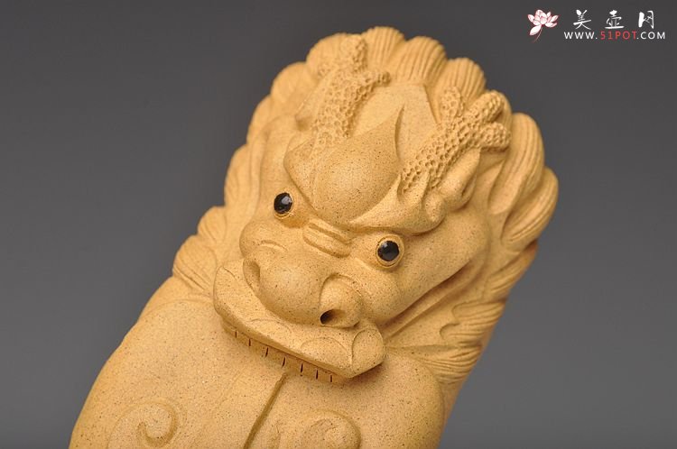 紫砂壶图片：精品茶宠如意狗 福猪 灵蛇 云龙 - 美壶网