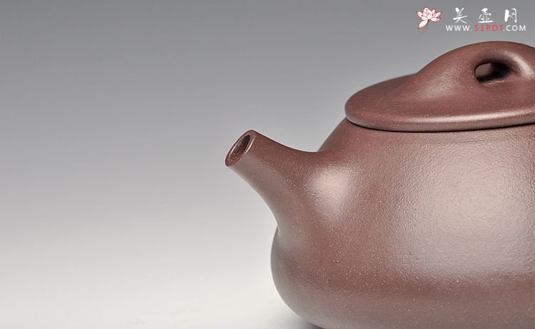 紫砂壶图片：型正 中气十足 全手满瓢 - 美壶网